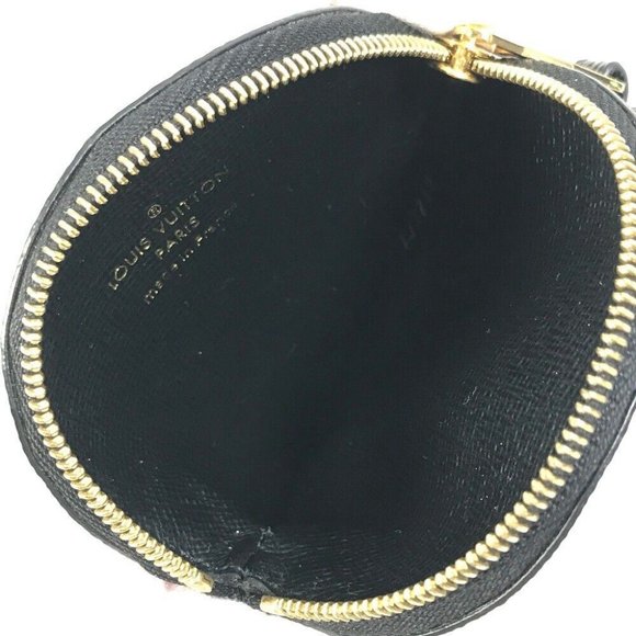 Authentic LOUIS VUITTON M69505 LV Clafoutis Portonet Ron Coin Compartment coin p - Picture 6 of 9